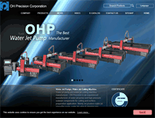 Tablet Screenshot of ohprecis.com